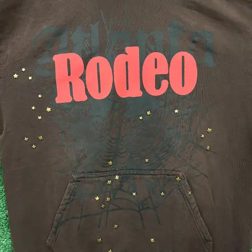 Travis Scott x SP5DER ATL Rodeo Days Before Rodeo Hoodie Size Large