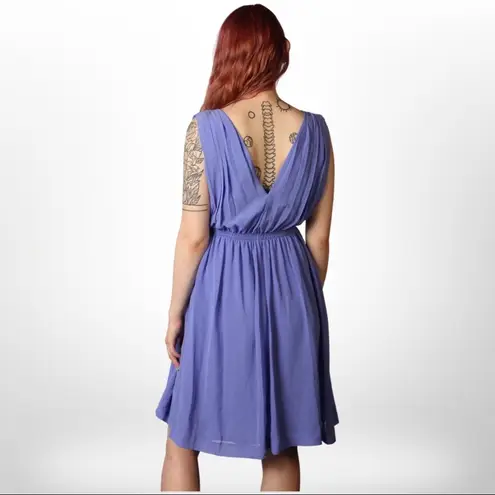 HD in Paris Anthropologie Lavana Periwinkle Grecian Dress - 6