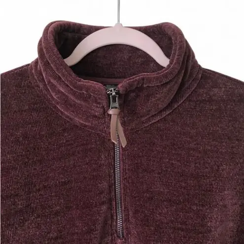 32 Degrees Heat Women's Fleece Pullover 1/4 Zip Purple Size L