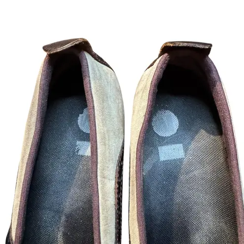 Merrell Bandeau Mary Jane Shoes Womens Size 8 Dark Taupe Brown Suede J46404