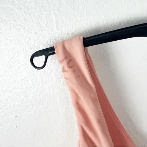 JoyLab Peach Ruffle Trim Tennis Dress, Size Large