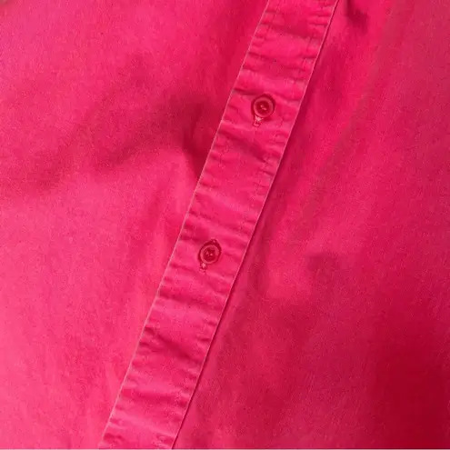 Wrangler Vintage  hot pink button down regular fit shirt size 15 1/2-33