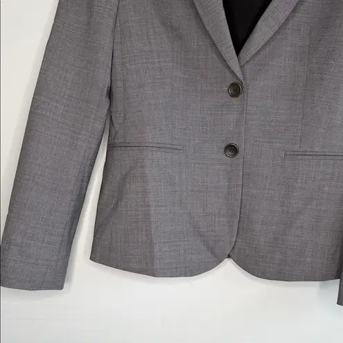 Theory  Charcoal Women's Blazer Size 6 - Image 4