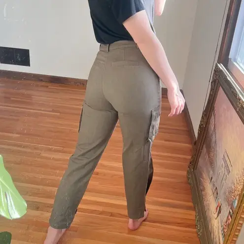 Tiger Mist Revolve  Olive Green Utility Pants Size XS
