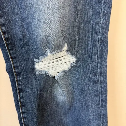 joe's jeans NWOT  Niki Distressed Straight Leg Denim Jeans Womens 31 Blue Stretch