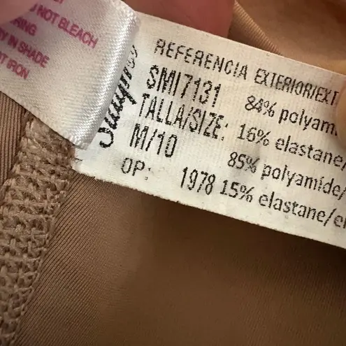 Stagmi Colombian Faja Shapewear Bodysuit Brown M/10 Post Surgery Body Shaper Size M