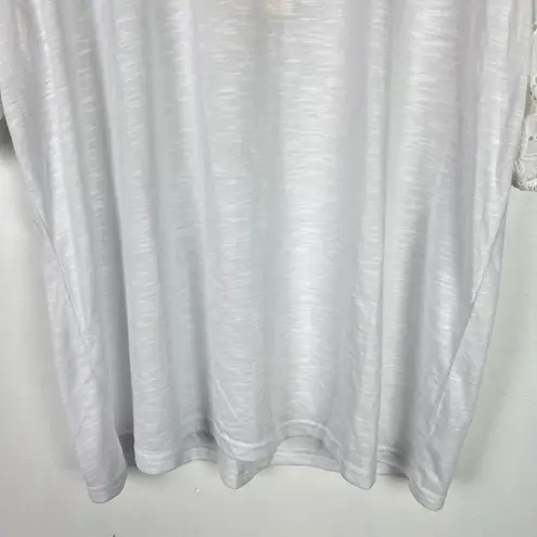 NWT Grand & Greene Eyelet Short Sleeve Crewneck T