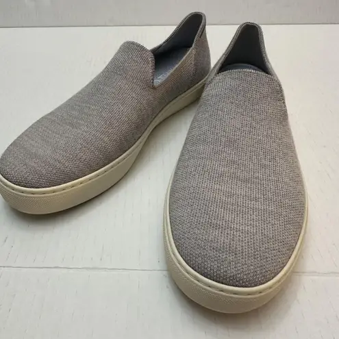Rothy's Shoes Womens Sz 11 Gray Slip On Casual Sneaker Knit Washable Comfortable