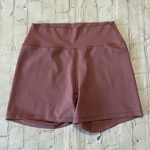 Buffbunny Laser Cut High Waisted Bike Short Size Medium