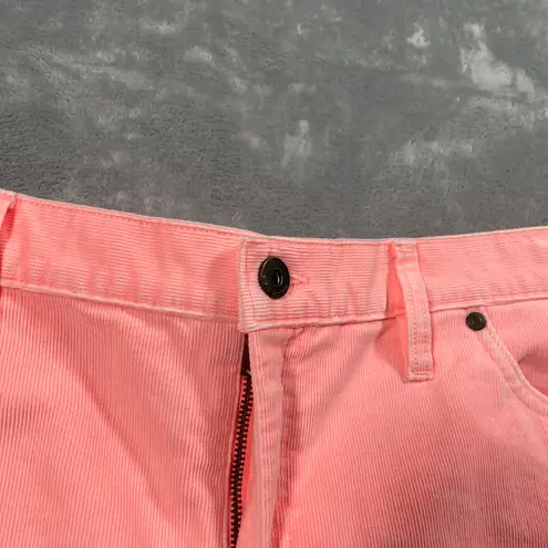 Carve Designs Shorts Women 14 Pink Corduroy Cut Off Classic Casual Beach Coastal