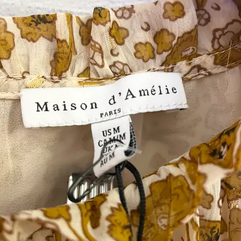 Anthropologie Maison d’amélie Paris Blouse M