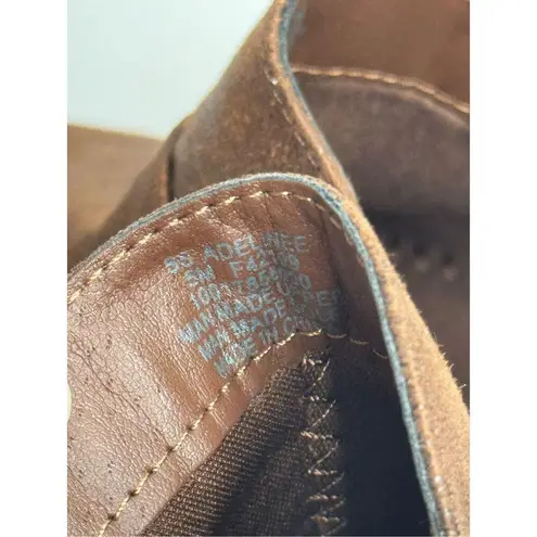 Sun + Stone Boots Womens Brown Double Zip Size 5 Almond Toe Cushioned NEW