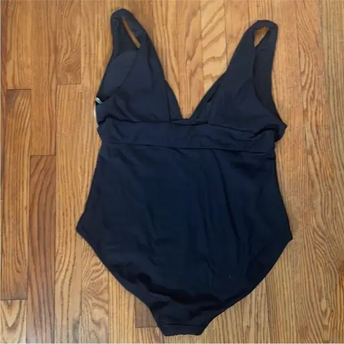 ANDIE Swim The Mykonos Rib One Piece Swimsuit Black plus size XXXL NWOT