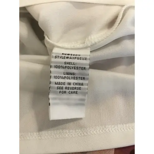 Sangria Women Size 12 Fluter Sleeve High And Low Wrap Dress Cottage Core Peasant