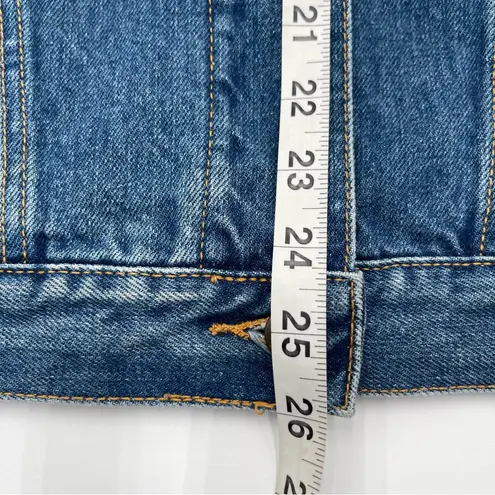 Vintage Tioga Sport Denim Jean Jacket South America Travel Unisex Large Blue