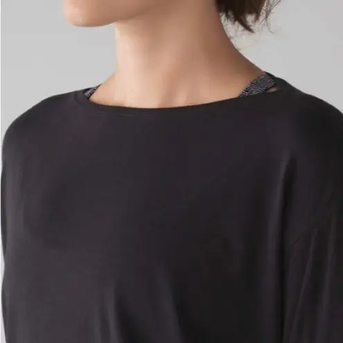 Lululemon  Black Long Sleeve Top Size 4