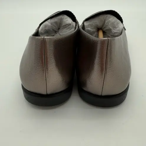 Aerosoles Benvenuto Comfort Casual Soft Penny Loafer Graphite PU Leather NWB 7