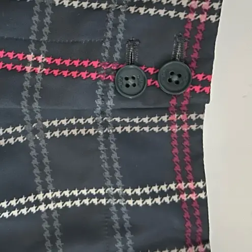  Golf Nike FitDry Black Pink Plaid Shorts Size 6