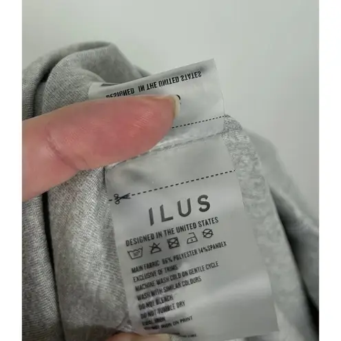 Ilus Label Allure Heather Shorts XL NWT Gray