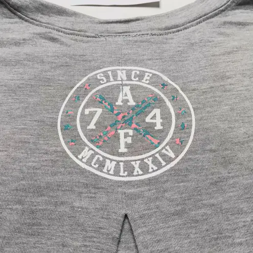 American Fighter Women's Sweatshirt Lightweight Gray Size XS New NWT