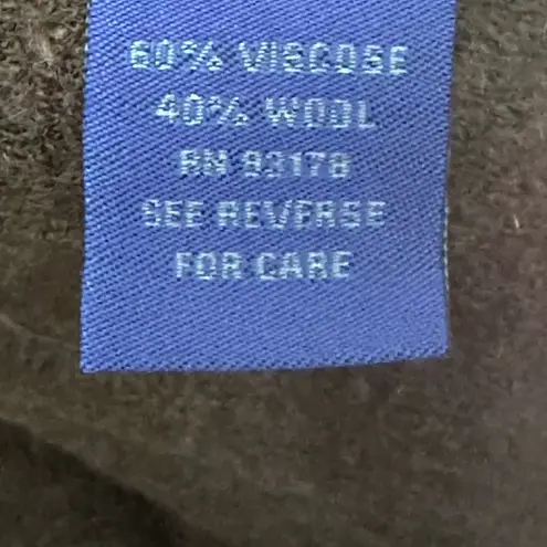 Vivienne Tam Deconstructed Jacket Women's Size 12 Ruffled Blazer Wool Blend