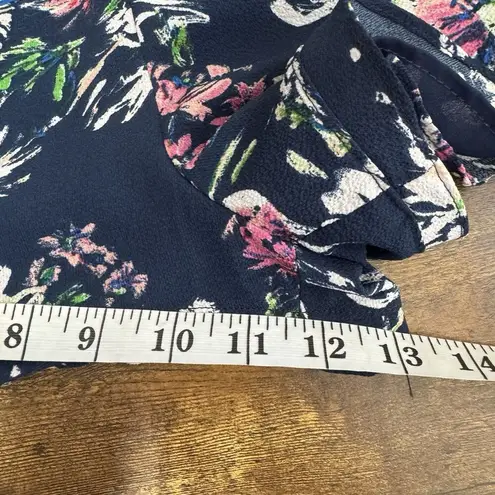 Design Lab Lord & Taylor Womens Romper Small Floral Vacation Beach Resort Boho