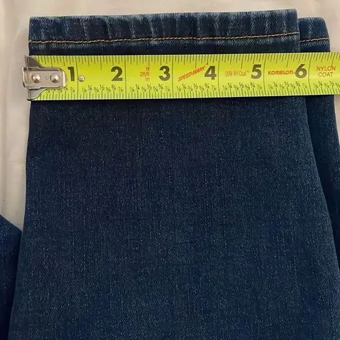 Soft Surroundings Denim Ultimate High Rise Slim Blue Jeans Womens Size 14 2CW54