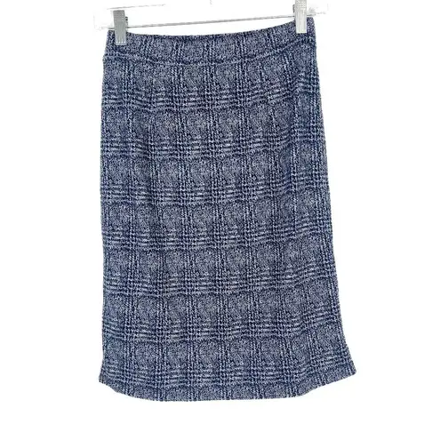 Stitch Fix NWT 41 Hawthorn Kora Knit Jacquard Pencil Skirt Size XS Petite PXS