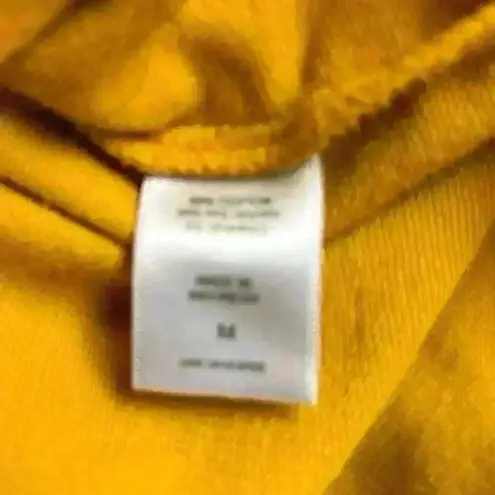 Gabrielle Union Women's Yellow Cropped Hoodie T