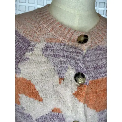 Maeve Anthropology Birdie Cardigan Sweater Size XS Wool Polyamide Viscose