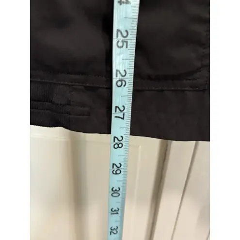 Koi Basics Black Scrub Top Short Sleeve V Neck Pockets Size Medium Medical Sherp