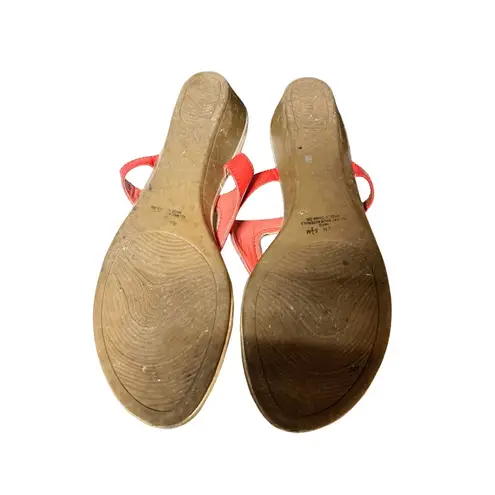 Impo Women's Sandals Size 8.5 Red and Gold