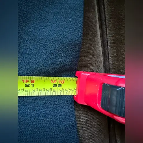 Jones Wear Black Faux Leather Trim Around Edges With Shoulder pads Sz 12…