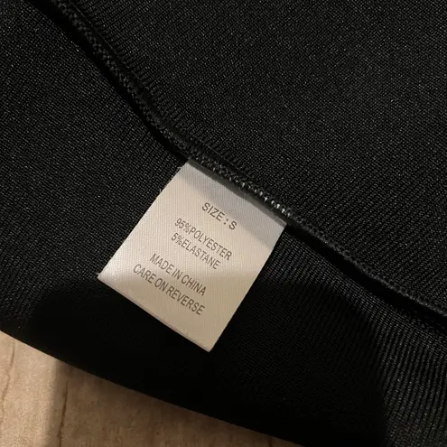 Bandage Backless Midi Dress Open Back Slim Fit Crew Neck Dress Party Dress Casual Dress Black