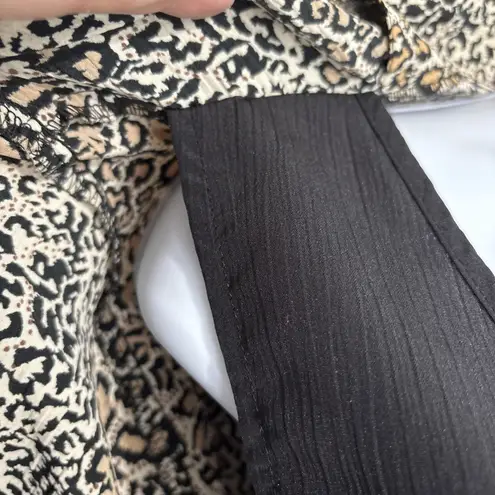 White Stag Women's 2X (18W/20W) Animal Print Jacket And Tank 2 Piece Top