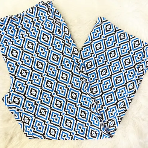 J. McLaughlin Wide Leg Pants – Geometric Print – Size XL