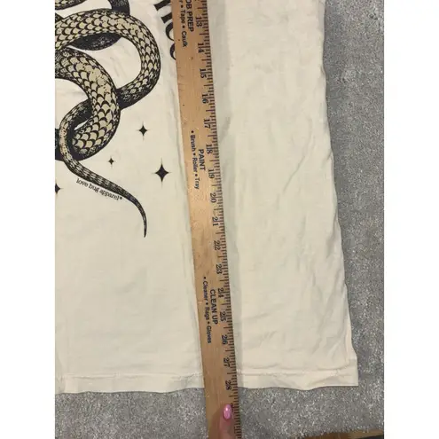 Taylor Swift thank you aimee t shirt comfort colors large Snake Ivory