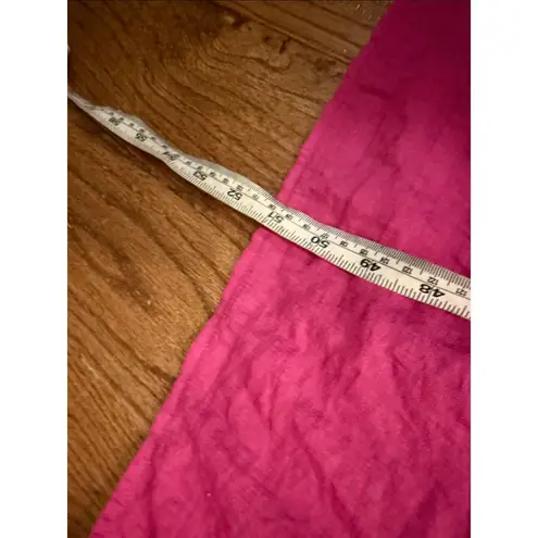 J.Jill pleated tiered midi dress rasberry size M Pink Size M