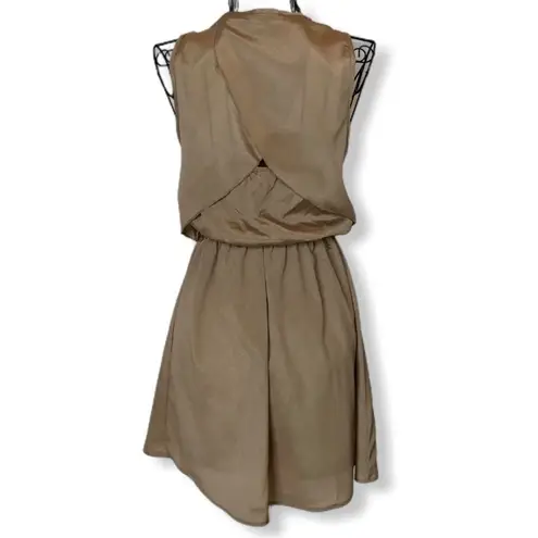 Issi Sleeveless Belted Mini Dress Size Small