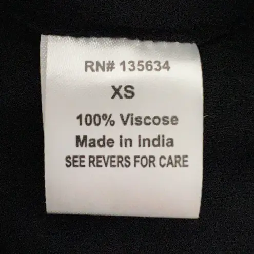 Chelsea Flower Tank Top Black Multicolor Sequins Flowy XS Cruise Wear Boho Y2K