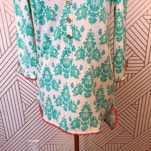 Tracy Negoshian Kaitlyn 3/4 Sleeve Tunic Cream