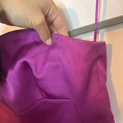 Keepsake The Label Let’s Go Layered Satin Romper Purple