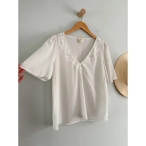 Sézane | Sezane | Minara Blouse in Ecru | Sz 38 / US 6