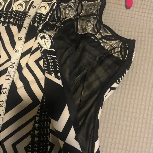 C. Luce  beautiful black and white dress - Image 6