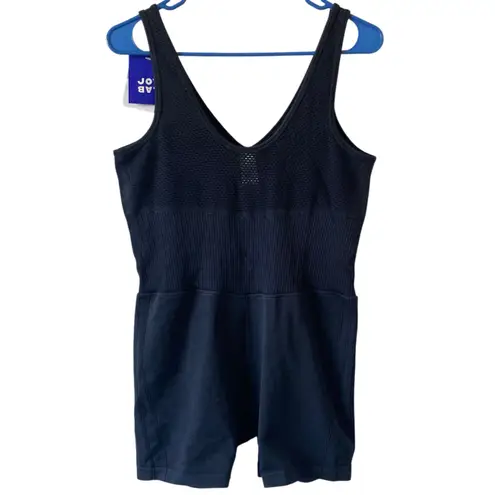 JoyLab NEW Activewear One Piece Bodysuit Charcoal Gray XXL Sporty Compression