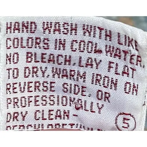 Vintage SKYR Shetland Wool Sweater Crewneck Pullover Grapes Pattern Tan Womens M Size M