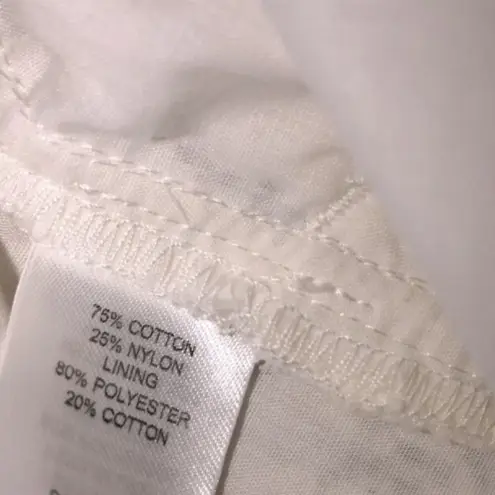 Saint Tropez West  size 12 white lace summer shorts