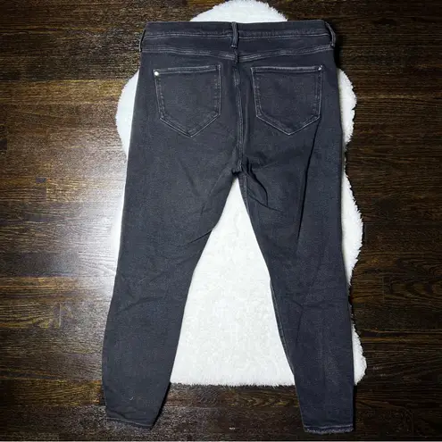 River Island Molly Black Distressed Skinny Jeans