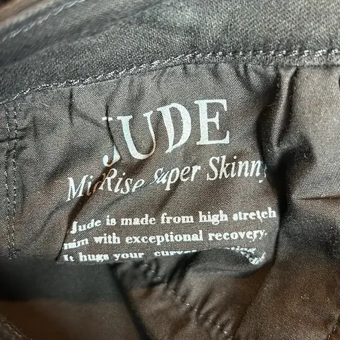 Black Orchid black Jude mid-rise super skinny jeans