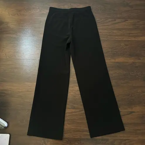 W By Worth black wide leg dress pants size 6